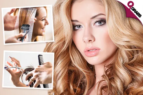 For QR300 Receive a Hair Color & Cut OR for QR750 Enjoy a Brazilian Blowout Hair Treatment! (QR850/QR3500 Value)